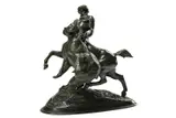 A bronze figural group 'centaure et ours', late 19th century by Emmanuel Frémiet, BRONZE, sold Mar 2025