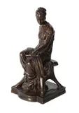 A bronze figure 'ione' by Thomas Nelson MacLean, 1885, BRONZE, sold Mar 2025