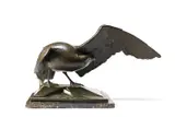 An animalier bronze of a seagull, mid 20th century by Ennio Tomai, BRONZE, offered Mar 2025