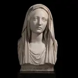 Vergine addolorata by Luigi Bienaimé, 1845, sculpture, offered Mar 2025