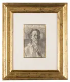 Self-portrait by Théophile Steinlen, pencil, sold Mar 2025