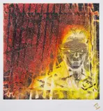 David Bowie by Lincoln Townley, Screenprint in colours with diamond dust, offered Mar 2025