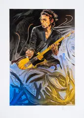 Charlie by Ronnie Wood, Wood, sold Mar 2025