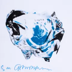 Untitled by John Chamberlain, Lithograph printed in colours on acetate, offered Mar 2025
