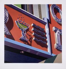 Untitled by Robert Cottingham, print (other), offered Mar 2025