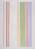 Royal Curtain by Gene Davis, Screenprint in colours, offered Mar 2025