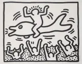 Untitled by Keith Haring, Lithograph, sold Mar 2025