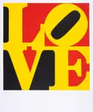 Love by Robert Indiana, Screenprint in colours, sold Mar 2025
