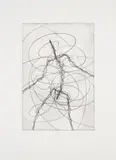 Feeling Material by Antony Gormley, Etching printed with tone, sold Mar 2025
