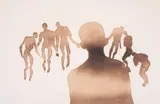 Together by Antony Gormley, pencil, sold Mar 2025
