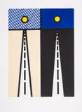 Auto Poésie: en Cavale de Bloomington by Roy Lichtenstein, Etching with aquatint printed in colours, sold Mar 2025