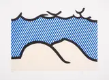 De Denver au Montana, Depart 27 Mai 1972 by Roy Lichtenstein, Etching with aquatint printed in colours, offered Mar 2025