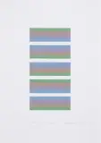 Intervals 3 by Bridget Riley, Screenprint in colours, sold Mar 2025