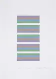 Intervals 3 by Bridget Riley, Screenprint in colours, sold Mar 2025