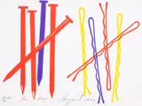 Untitled by James Rosenquist, Screenprint in colours, sold Mar 2025