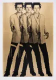 Triple Pop by Gavin Turk, Screenprint in black and gold, sold Mar 2025