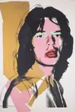 Mick Jagger by Andy Warhol, Screenprint in colours, sold Mar 2025
