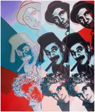 The Marx Brothers by Andy Warhol, Screenprint in colours, offered Mar 2025