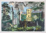 Canons Ashby by John Piper, Screenprint in colours, sold Mar 2025