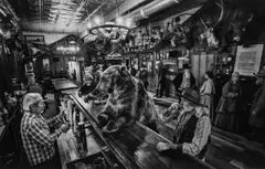 A Bear Walks Into A Bar by David Yarrow, print, offered Mar 2025