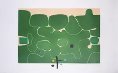 Il Labirinto della Psiche by Victor Pasmore, Etching with aquatint printed in colours, sold Mar 2025