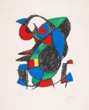 Untitled by Joan Miró, Lithograph printed in colours, sold Mar 2025