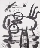 Plate 14 by Joan Miró, Lithograph printed in colours, sold Mar 2025