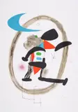 Arlequin Circonscrit by Joan Miró, Lithograph printed in colours, sold Mar 2025