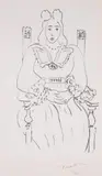 Étude pour Poèmes de Charles d'Orléans by Henri Matisse, Lithograph on chine collé, sold Mar 2025