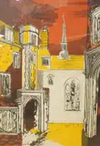 Magdalene College Cambridge by Margaret Souttar, pencil, offered Nov 2025
