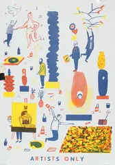 Artists Only by Rose Blake, pencil and limited, offered Oct 2025