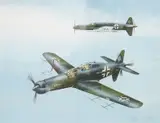 Dornier Aircraft by Peter Endsleigh Castle, gouache, offered Oct 2025