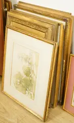 Yorkshire Coast and Countryside views by John Brown Harrison, watercolor, sold Oct 2025