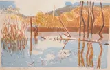 Leeds, Kent by Edwin La Dell, pencil, sold Oct 2025