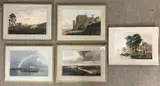 Cloudy Effect (View of Caernarfon North Wales) by Richard Reeve, watercolor, offered Aug 2026