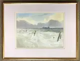 Untitled by Michael Sheldon, 2000, watercolour, sold Aug 2026