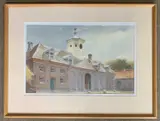 Wolterton Hall by Michael Sheldon, 2005, watercolour, sold Aug 2026
