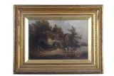A Rural Kentish Lane 1891 by Thomas Whittle Junior, oil on canvas, sold Jul 2026