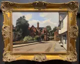 Westgate Cottage, Canterbury Kent by Clive Kidder, oil on canvas, sold Jul 2026