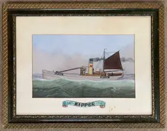 Kipper by George Race, 1912, gouache, sold Jul 2026