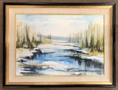 Silver Lake by Ben Maile, watercolour, offered Jul 2026