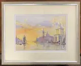 Venice by Brian Ryder, pencil and water, sold Jul 2026