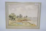 Broadland Scene by Owen Waters, Watercolour, sold Jun 2026