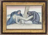 Untitled by Arnold Auerbach, watercolour and ink, sold May 2026