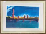 Viewed upon Waterloo Bridge by Clare Johnson, print (other), offered May 2026