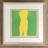 Nude study by Phillip Sutton, lithograph, sold May 2026