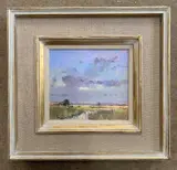 Norfolk Landscape by Brian Ryder, Oil on board, Norfolk Landscape, signed LL, sold May 2026