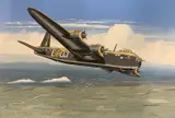 Short Stirling RAF by Mike Bailey, gouache, sold May 2026