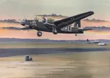 Vickers Wellington MK 1C by Mike Bailey, gouache, sold May 2026