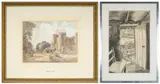 Conwy Castle by Albert Ernest Brockbank, 1972, watercolour, sold Aug 2026